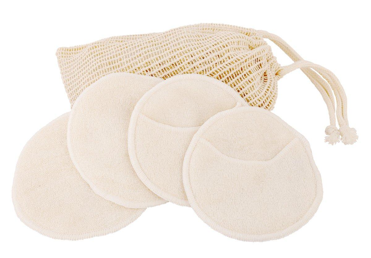 Croll & Denecke Facial Pads in ramie bag