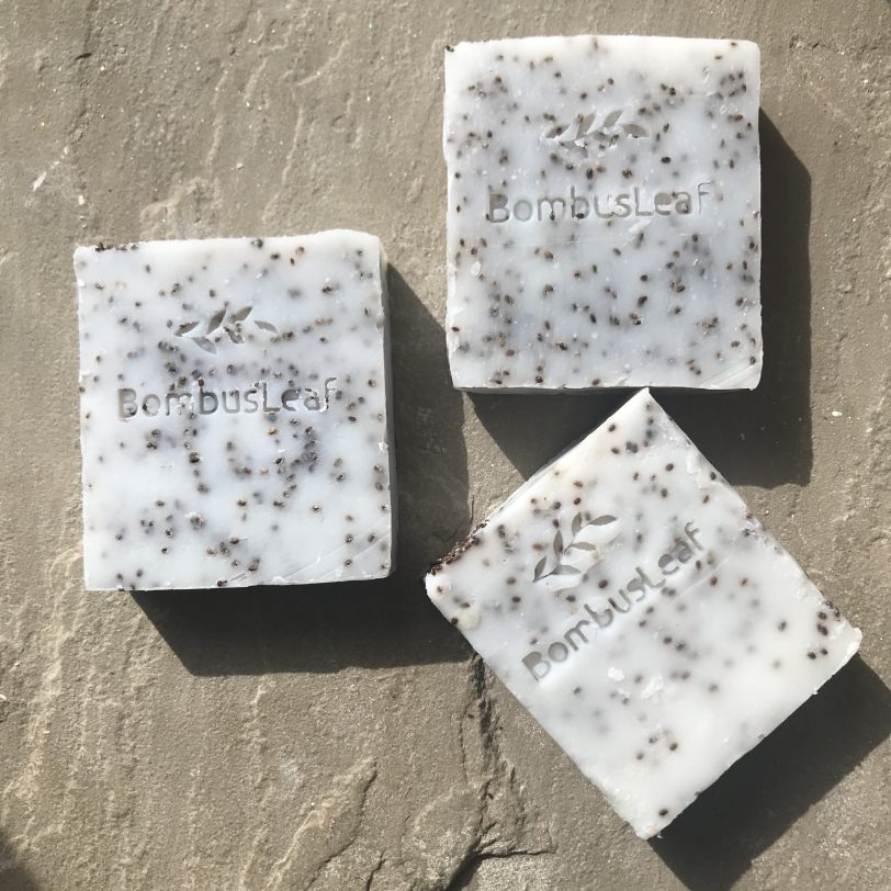 BombusLeaf Chia and Peppermint Soap Scrub