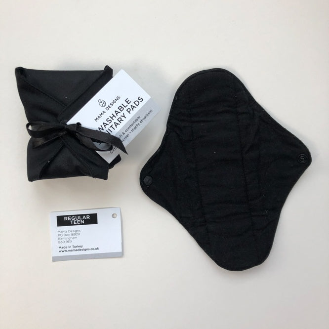 Reusable Teen Sanitary Pads (light) in box