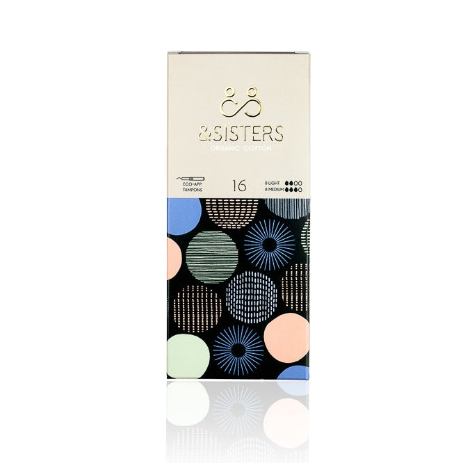&Sisters Organic Cotton Tampon with Applicator Set