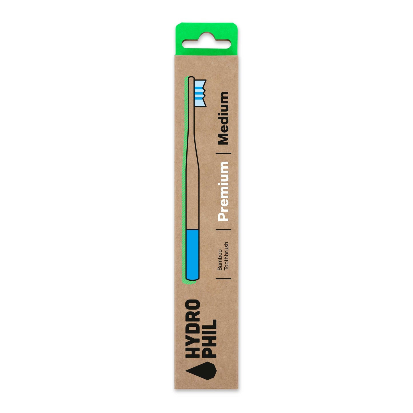 Hydrophil bamboo toothbrush premium medium