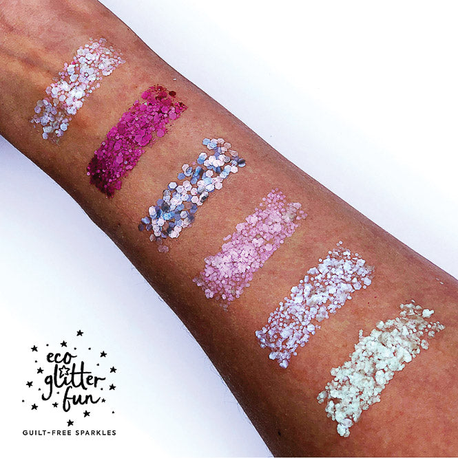 Biodegradable Eco Glitter 6pcs HEAVEN PURE