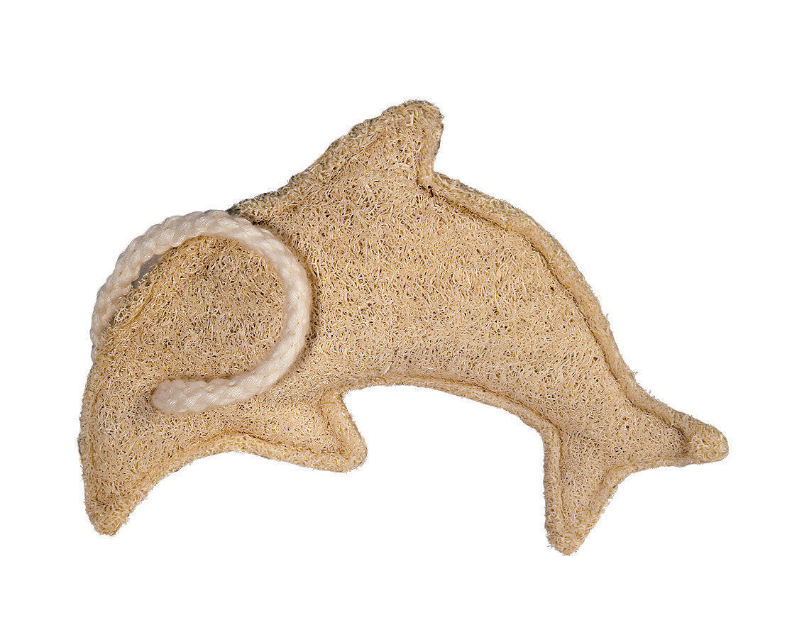 Croll & Denecke dolphin shaped Loofah Sponge