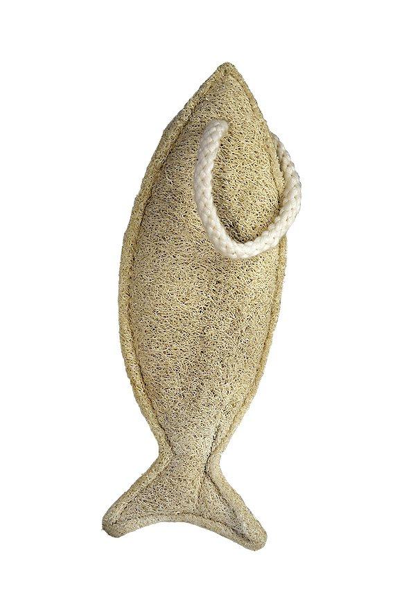 Croll & Denecke fish shaped Loofah Sponge