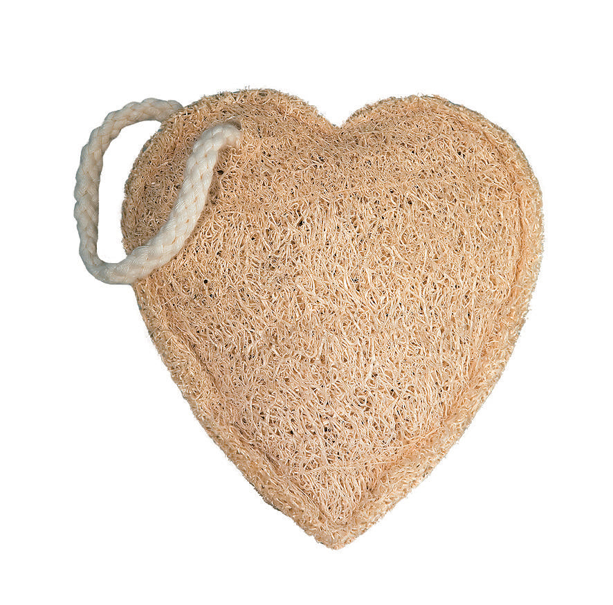 Croll & Denecke heart shaped Loofah Sponge