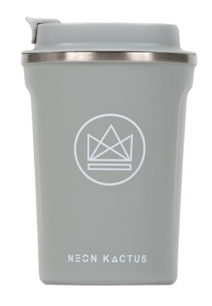 Neon Kactus Grey Insulated Coffee Cup