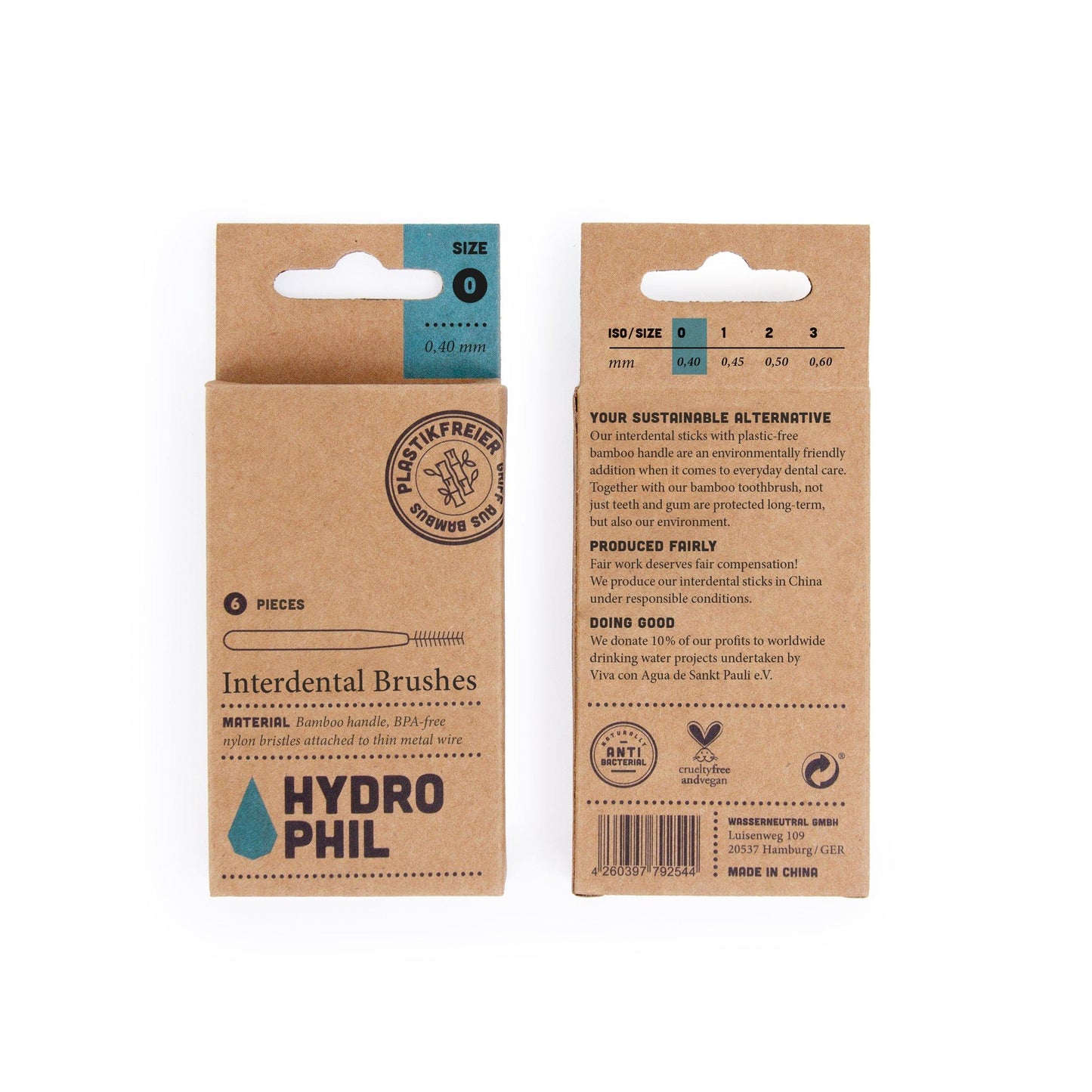 Hydrophil Interdental Brushes size  0