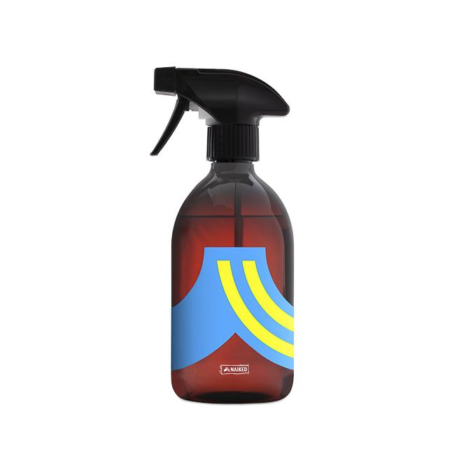 Naiked Recycling PET Spray Bottles in Blue
