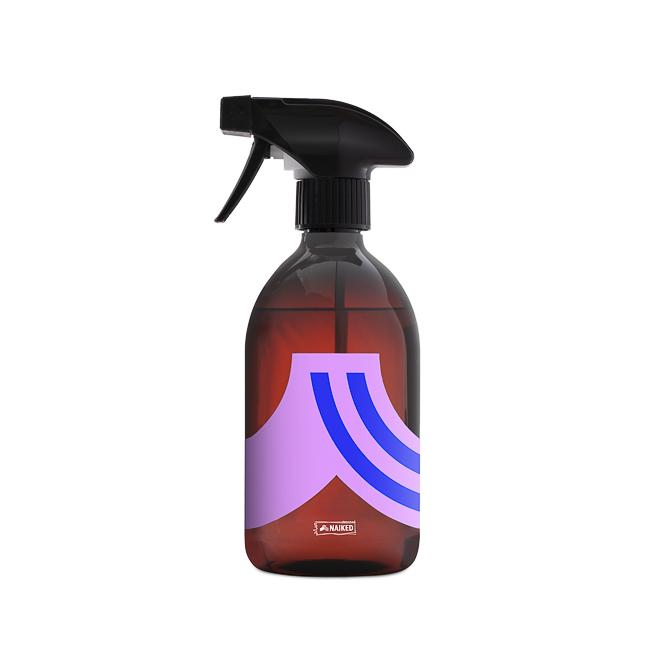 Naiked Recycling PET Spray Bottles in Pink
