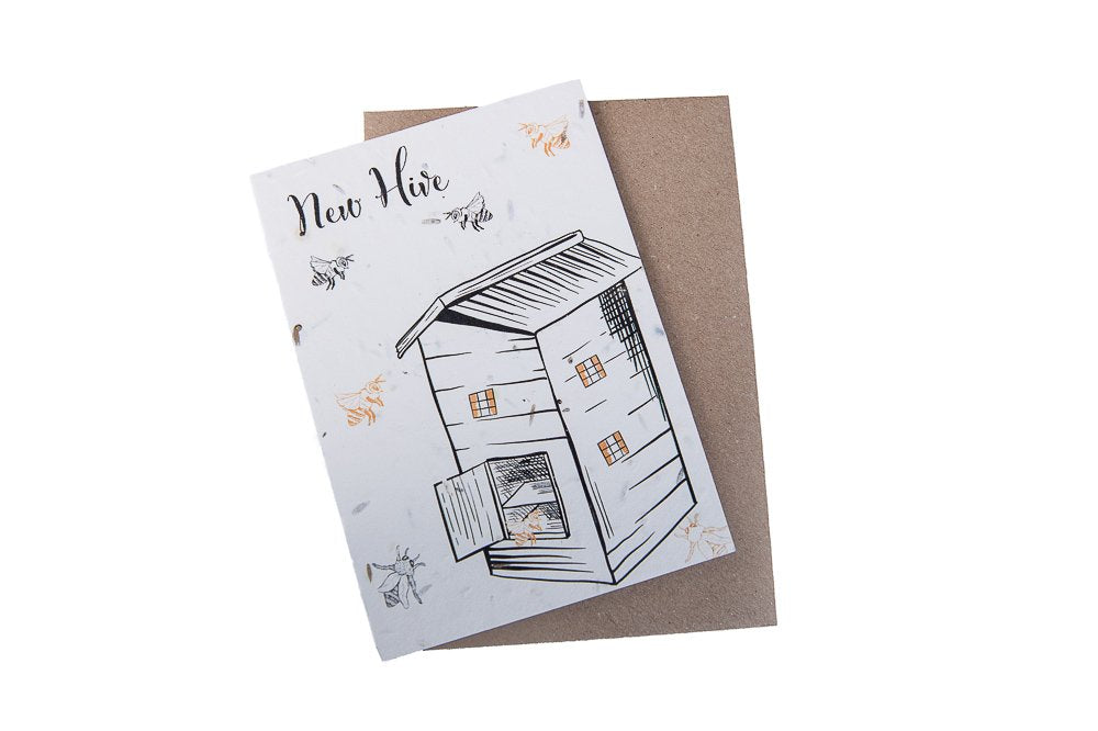 Plantable New Home Card (New Hive)