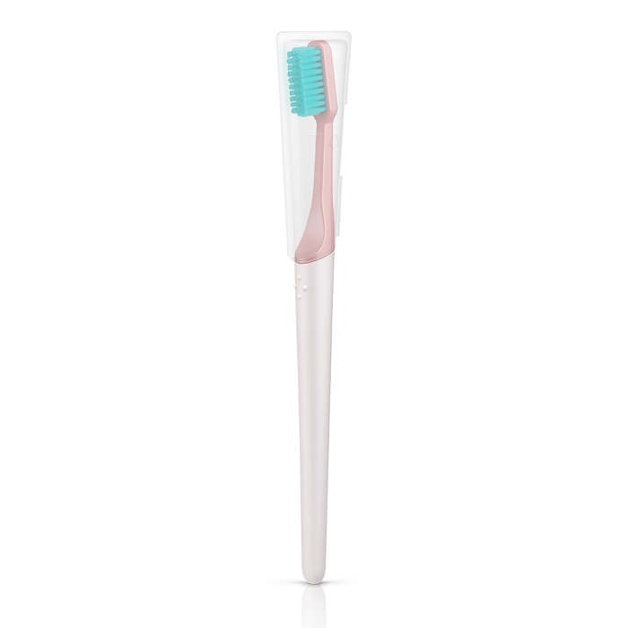 Toothbrush – Coral Pink Soft | TIO