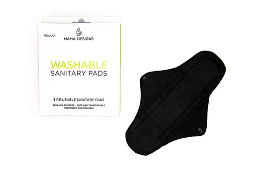 Reusable and Washable Sanitary Pads (regular) in box