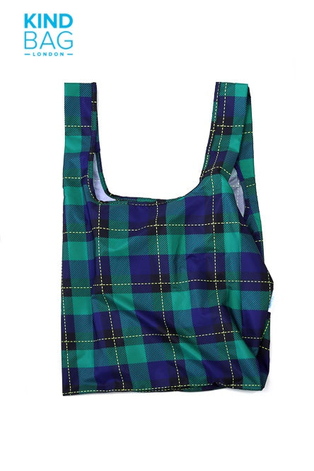 Reusable shopping bag Tartan by Kind Bag