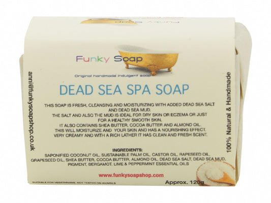 Dead Sea soap 120g by Funky Soap Shop