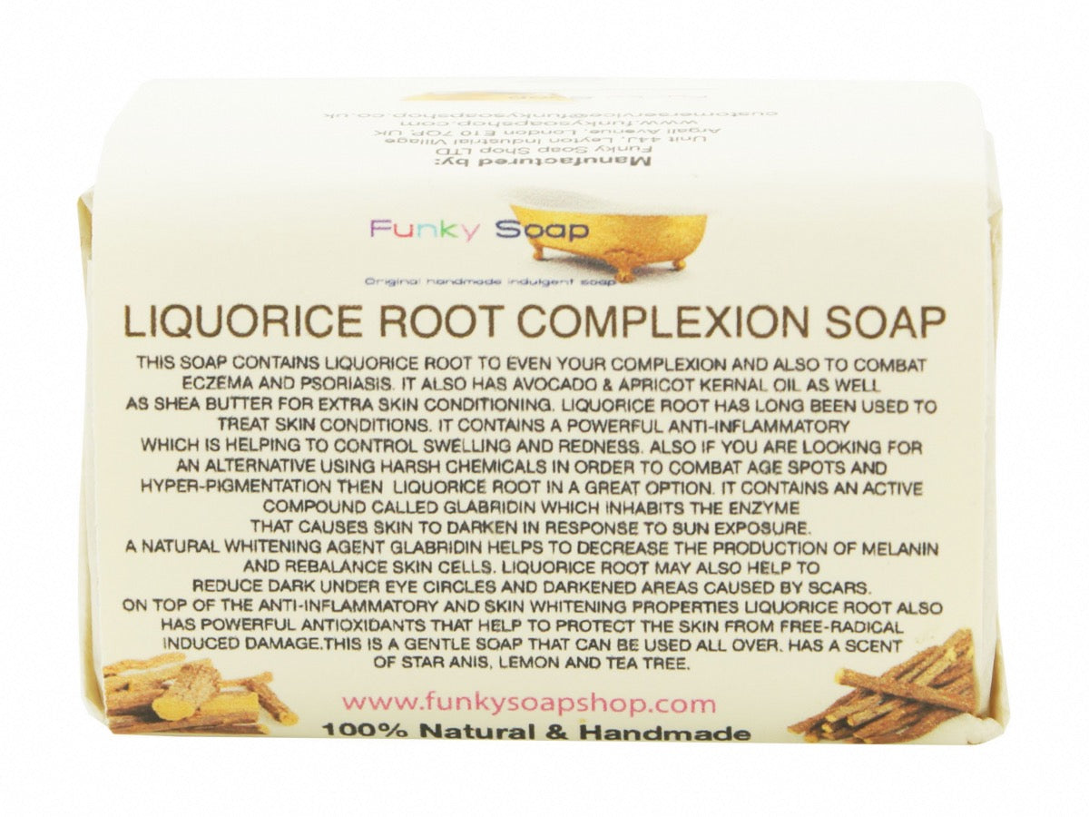 Liquorice Soap 120g by Funky Soap Shop