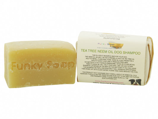Dog Shampoo Bar 120g by Funky Soap Shop