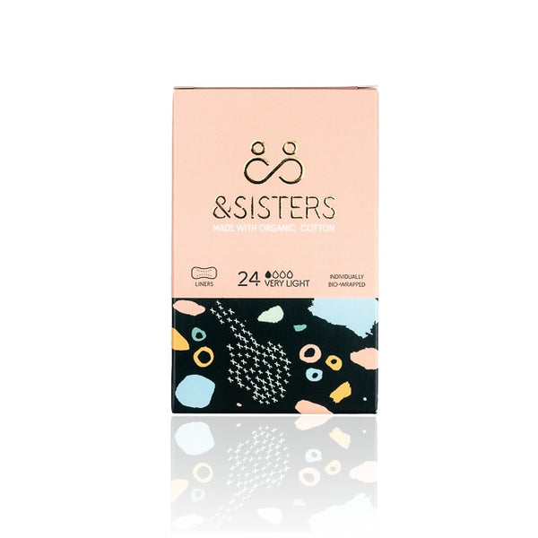 &Sisters organic cotton liners pack of 24