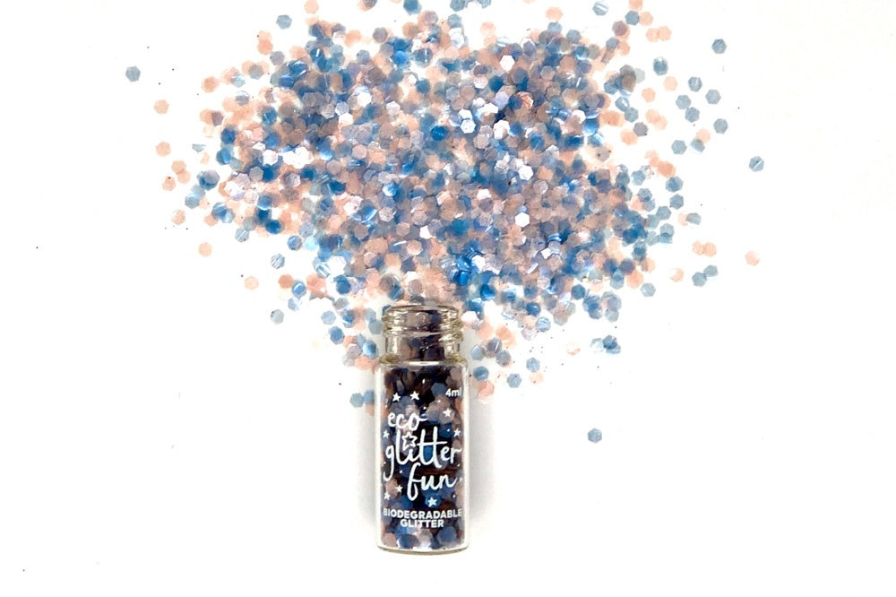 Biodegradable Eco Glitter 2pcs BubbleGum Rose